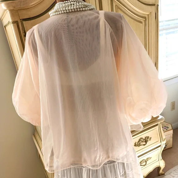 Vintage bed coat Van Raalte - Picture 10 of 16